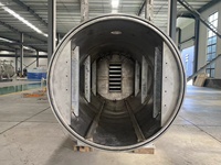Huchuan industriële vriesdroogmachine voor voedselverwerking, grote capaciteit, SUS304 roestvrij staal, PLC-gestuurd, gasverwarming