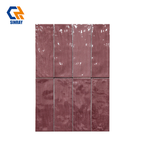 Collection AmberGlaze, carreaux de porcelaine artisanaux, zellige, décoration murale intérieure, blanc, noir, bleu <span class=keywords><strong>marocain</strong></span>, couleurs personnalisées - Product Image 1