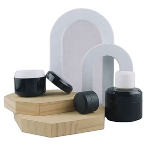 Best Price Double Wall 5g 15g 30g 50g Frosted Matte Black Glossy White <b>Plastic</b> Face Cream <b>Jar</b> for Nail Gel With Screw Lid - Product Image 6