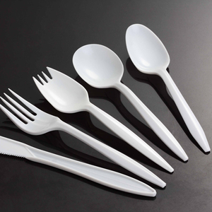 2.5g medium weight cutlery disposable plastic knife PP fork and spoon