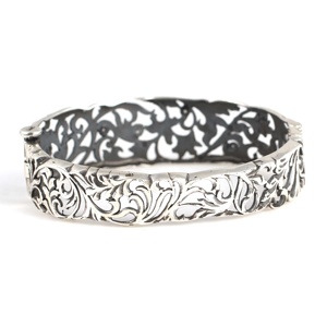 925 Sterling Silver Romantic Women's <b>Bracelet</b> with White Zircon Handmade Turkish Jewelry - Product Image 2