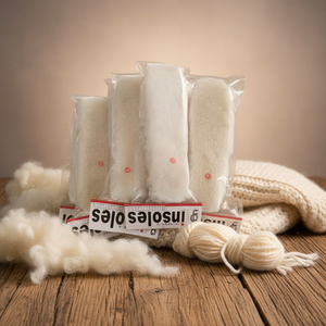 Solette in pelle di pecora imbottitura stivali da neve leggero peloso inverno caldo e spesso solette in vera pelliccia di pelle di pecora termica per scarpe - Product Image 3