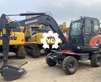 Doosan DX60WN ekskavator ban Mini 6 Ton, penjualan laris Doosan DX60 DX60W Dx60WN ECO excavator murah