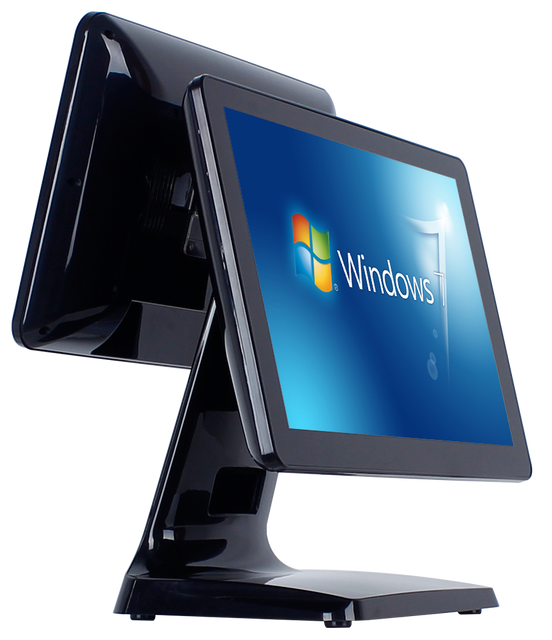 15.6'' Multi-Touch Screen SSD 32GB POS Monitor All-in-One Restaurant Cash Register Cashier Machine Windows 10 Bluetooth 5.2