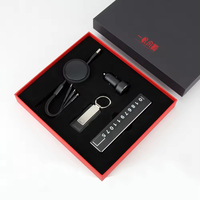 Kit Voiture Bluetooth Personnalisé Haut de Gamme en Couleur, Boîtes Cadeaux en Papier de Luxe, Sérigraphie, Logo Personnalisé, Événement Promotionnel