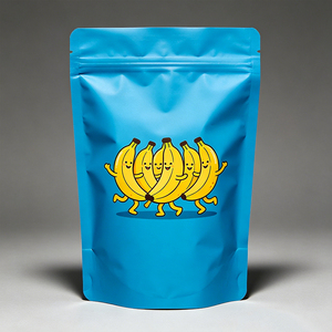 Customized 3.5g matte polyester film vertical <b>bag</b>, thickened laminated food grade <b>packaging</b> <b>bag</b> - Product Image 2