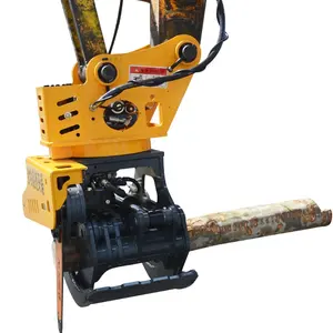 促销活动: 新型木材切割机，带原木抓锯的树木切割，挖掘机，树木液压系统