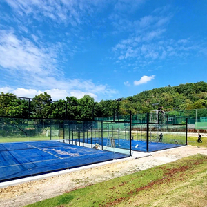 Sistema de Pista de Pádel Personalizable EXITO, Servicio OEM y de Logotipo, Instalación Rápida y Soporte Logístico Global - Product Image 1