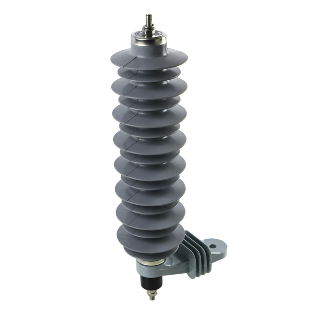 Lightning Protection Surge Arrester (24KV High-Voltage) for Substations IEC6099-4 Standard Aerospace-grade Silicone Rubber