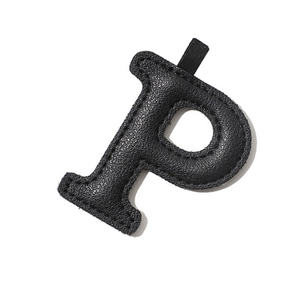 Llaveros Personalizados de Cuero Genuino al por Mayor, Juego de Llaveros con Iniciales del Alfabeto de la A a la Z con Correa de Cuero, Llavero de Cuero PU - Product Image 6