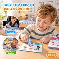 Jouets interactifs DB03 en 3 couleurs, cartes cognitives pour enfants, apprentissage précoce, cartes flash parlantes