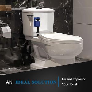 Ensemble de remplacement de vanne de remplissage pour toilettes légères, pièce de réparation de vanne de chasse d'eau pour réservoir de toilettes avec installation rapide - Product Image 2