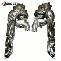 Turbocompresseur double à roulements à billes, boîtier en fonte et roue en aluminium, amélioré pour Audi RS6 RS7 S8 A8 4.0T V8 Moteur EA824/EA825