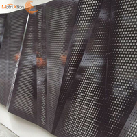 Panneaux muraux factice en aluminium, panneau d'extérieur pour la construction