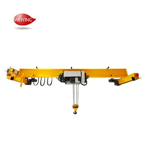 Customized 10t Overhead Travelling Crane European Type Single Girder 5 Ton Overhead Crane For Assembly Plants