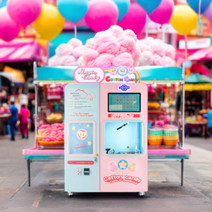 Machine à guimauve électrique Distributeur automatique <span class=keywords><strong>de</strong></span> barbe à papa intelligent pour enfants - Product Image 3