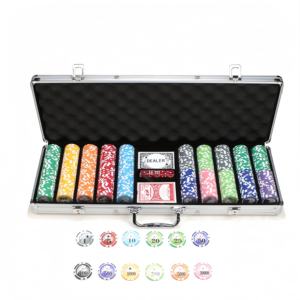 Fichas de Póker de Plástico ABS de Grado <span class=keywords><strong>Casino</strong></span> de 11.5g, Personalizables con Adhesivos e Impresión UV para Juegos de Póker y Marcadores de Pelotas de Golf - Product Image 5