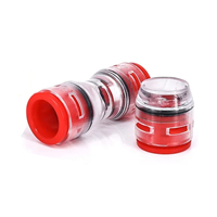 Conector Rápido de Microducto de Alta Calidad Qitian ABS/Plástico de 5mm 7mm, Acoplador de Empuje para Equipos de Fibra Óptica para Uso en Redes, 20 Años
