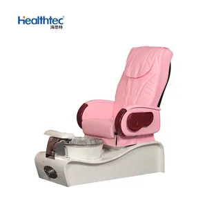 Hiện đại Nail Salon Nail thiết bị màu hồng nằm ghế điện bơm ghế spa tùy chỉnh đầy màu sắc chân tắm chân ghế