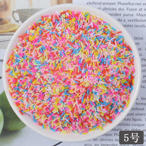 CHENXI Barato Mezcla de Colores 500g Slime de Caramelo Arcilla Material Decorativo Hecho a Mano Chispas Suministros de Slime de Chocolate Relleno - Product Image 5