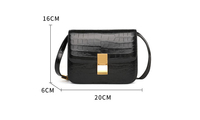 Sacs à bandoulière pour femmes de marque de créateurs originaux personnalisés, sacs à main de luxe en cuir véritable peau de crocodile, fournisseurs de sacs à main pour femmes