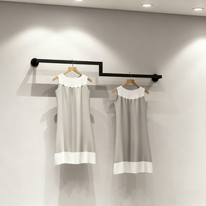 MR28 appendiabiti appesi a parete espositore per <span class=keywords><strong>abbigliamento</strong></span> vendita diretta in fabbrica adatto per negozi di <span class=keywords><strong>abbigliamento</strong></span> alla moda portasciugamani - Product Image 3