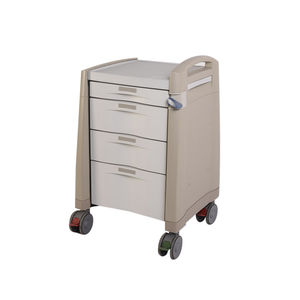 Chariot d'urgence de médecine en plastique ABS d'hôpital Chariot d'urgence Chariot d'urgence médicale - Product Image 5