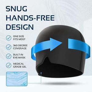 Bonnet de Thérapie Compresse Chaud & Froid Ultra-Flexible à Gel Réfrigérant pour Soulagement du Stress, des Maux de Tête et des Migraines - Product Image 3