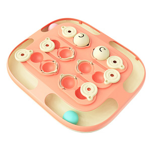 Juguete educativo ecológico para <span class=keywords><strong>gatos</strong></span> <span class=keywords><strong>al</strong></span> <span class=keywords><strong>por</strong></span> <span class=keywords><strong>mayor</strong></span> de fabricante de suministros para mascotas, túnel de plástico con bola de pista para <span class=keywords><strong>gatos</strong></span> para la búsqueda lenta del tesoro - Product Image 6