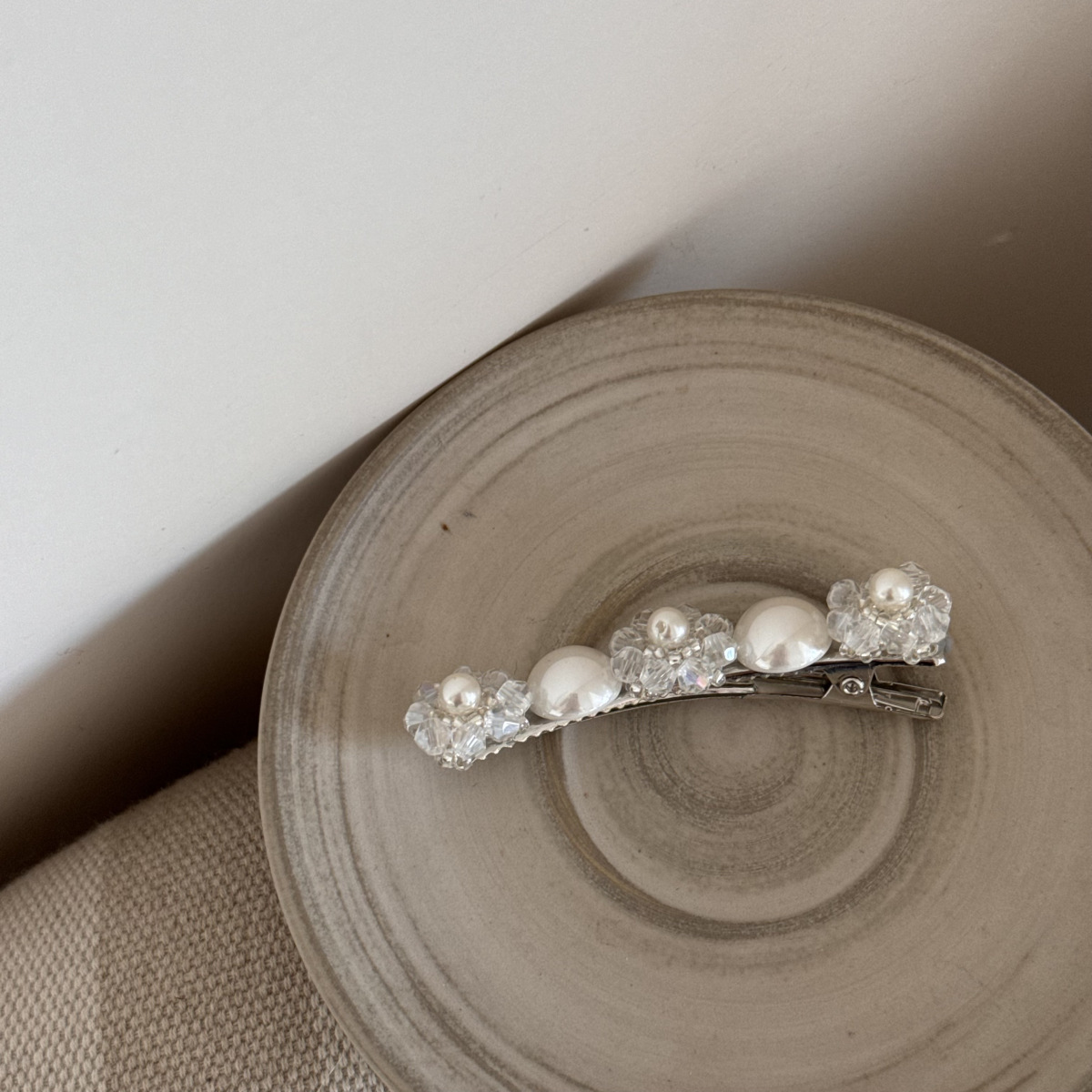 Vintage Baroque Pearl Hair Clips - Luxury Women
