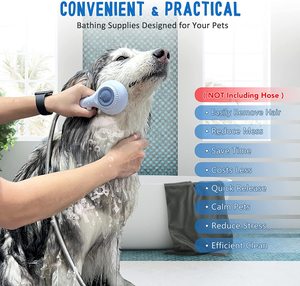 Pulverizador de cepillo de baño <span class=keywords><strong>para</strong></span> <span class=keywords><strong>perros</strong></span>, herramienta de fregado en uno con ducha de lavado, ducha de masaje <span class=keywords><strong>para</strong></span> aseo de mascotas - Product Image 5