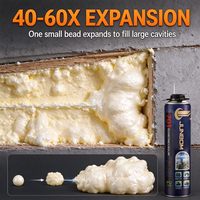 Mousse isolante expansive en polyuréthane JUNBOM 701, adhésif pour l'installation de fenêtres et de portes, modèle 701