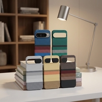 Coque de téléphone magnétique antichoc en fibre de carbone mate pour Google Pixel 10 Pro XL 7 8 Pro 9 Pro XL – Vente en gros
