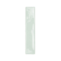 Azulejo Creta-25 Sage 5x25 cm 9 mm Brillante con Bordes Irregulares