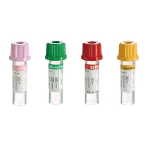 Medical Hospital Disposable EDTA K2/Heparin Lithium/Plain/Separation Gel Micro Blood Collection Tube