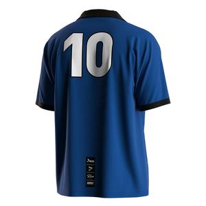 เสื้อโปโลฟุตบอลคอวีแบบฝึกซ้อม ออกแบบมาเพื่อการฝึกซ้อมโดยเฉพาะ พร้อมคุณสมบัติการระบายเหงื่อและเนื้อผ้าถักที่แห้งเร็ว - Product Image 3