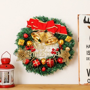 Décorations de Noël 30cm Simulation Plantes Guirlande De Noël Porte Suspendus Fenêtre Accessoires Fond <span class=keywords><strong>Arbre</strong></span> De Noël Accessoires - Product Image 5