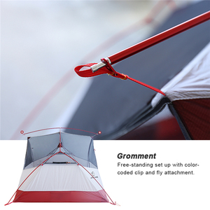 Carpa HOMFUL Impermeable para Exteriores, Ligera, para 2 Personas, de Aluminio Ultraligero - Product Image 4