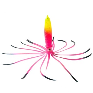 Esche Luminose in Gomma a Forma di <span class=keywords><strong>Calamaro</strong></span> 32g, Esche Morbide in <span class=keywords><strong>Silicone</strong></span> per Polpo, Esche per Traina a Forma di <span class=keywords><strong>Calamaro</strong></span> - Product Image 4