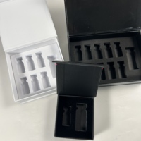 Boîte cadeau magnétique personnalisée pour flacon cosmétique, emballage pour flacon de 10 ml/3 ml