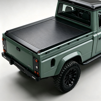 Couverture de benne rigide motorisée électrique en aluminium pour pick-up, étanche et antivol, pièces de rechange de rechange pour camionnettes