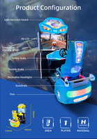 Machine de jeu d'arcade, équipement de divertissement, simulateur de course automobile à monnayeur 42 pouces