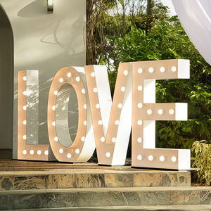 4 ฟุตยักษ์กระโจมจด<span class=keywords><strong>หมาย</strong></span> LED <span class=keywords><strong>หมาย</strong></span>เลขงานแต่งงานที่กําหนดเอง LED รัก Light Up ป้าย LED กระโจมจด<span class=keywords><strong>หมาย</strong></span> - Product Image 3