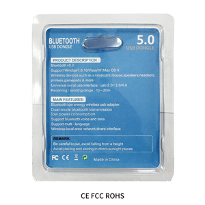Adaptador <span class=keywords><strong>USB</strong></span> Externo Inalámbrico con <span class=keywords><strong>Dongle</strong></span> para 5.0 y Soft AP para Laptop, Audífonos, Ratón, Teclado, Altavoz - Windows/Mac/Linux - Product Image 4