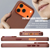 Coque de téléphone à chargement magnétique sans fil avec découpes laser de précision et boutons tactiles pour iPhone 17 18 Pro Pro Max
