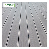 Vente en gros de panneaux composites modernes à grain vertical WPC pour terrasse jardin extérieur extérieur étanche à verrouillage écologique