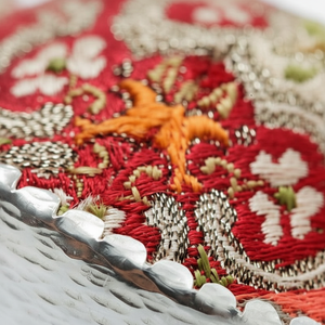 Pendentif bouton religieux plaqué or en alliage de zinc avec quartz agate améthyste turquoise opale perle jade pierre principale - Product Image 1