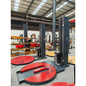 Machine d'emballage de palettes entièrement automatique avec dispositif de pression supérieure, garde <span class=keywords><strong>la</strong></span> cargaison stable et sécurisée pendant le transport - Product Image 6
