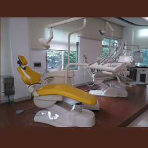 CE Approved Foshan <strong>Suntem</strong> Metal <strong>Dental</strong> Chair <strong>Unit</strong> with Electric Power LED Lamp &amp; PU Leather Cushion-Low Price - Product Image 2