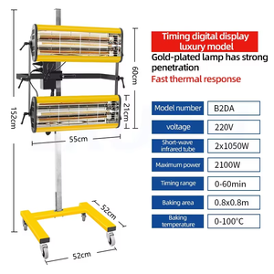 Lámpara de pintura a la parrilla para automóviles calefacción lámpara de pintura a la parrilla automática Lámpara de repostería - Product Image 6